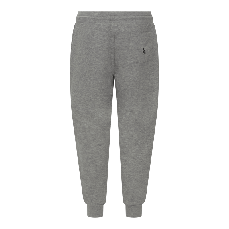 Regular Fit Jogger in Midweight Cotton with Small Silicon Logo