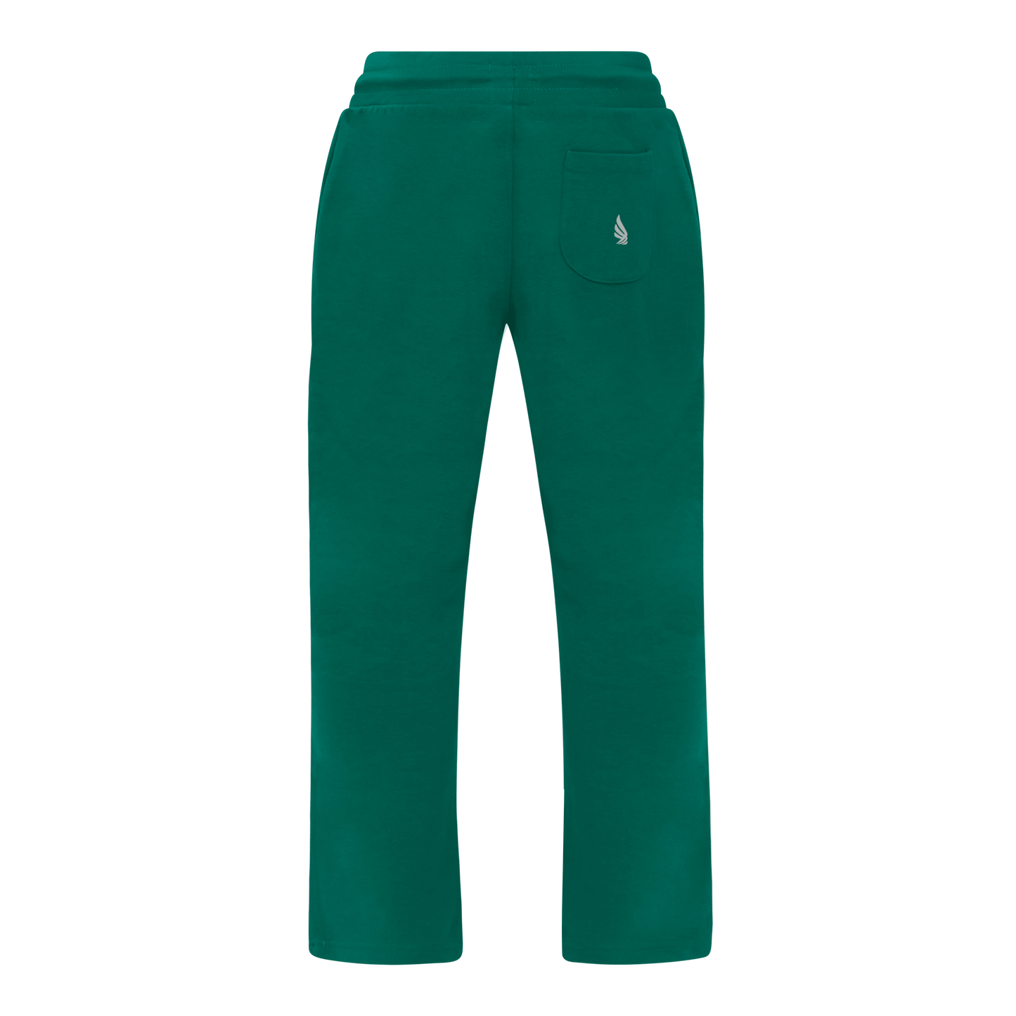 Regular Fit Jogger in Midweight Cotton with Small Silicon Logo - Gisada.com