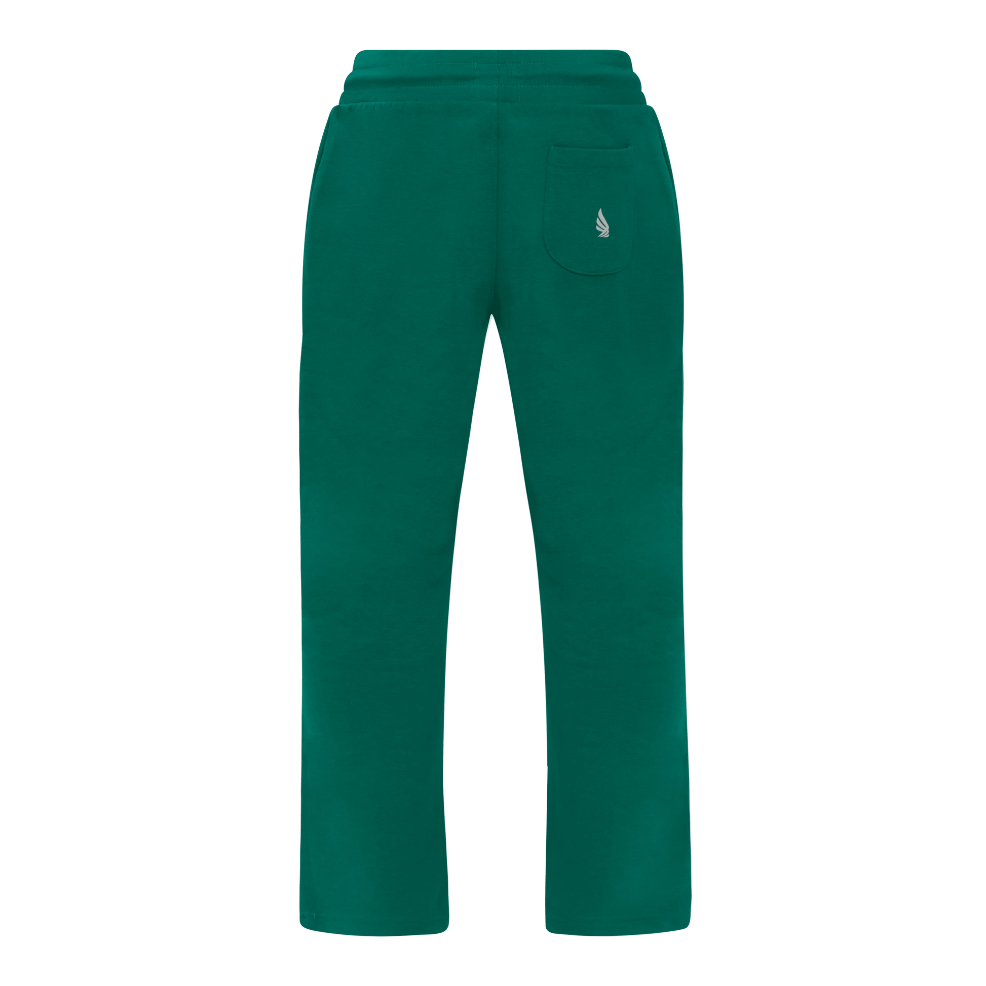 Regular Fit Jogger in Midweight Cotton with Small Silicon Logo - Gisada.com