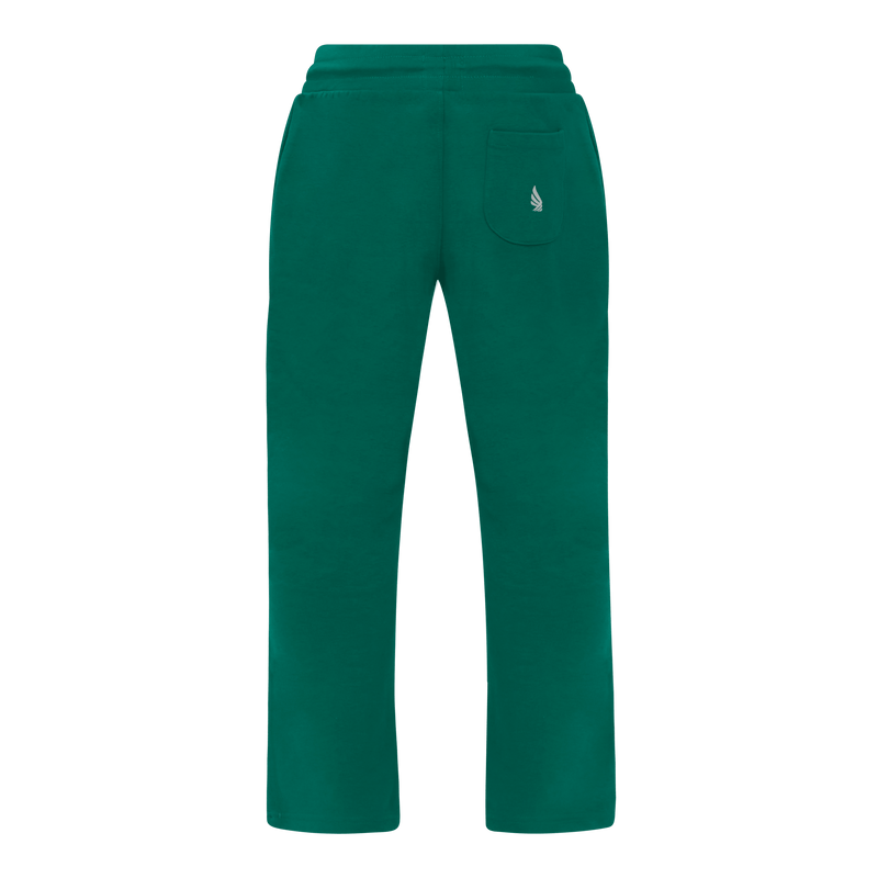 Regular Fit Jogger in Midweight Cotton with Small Silicon Logo
