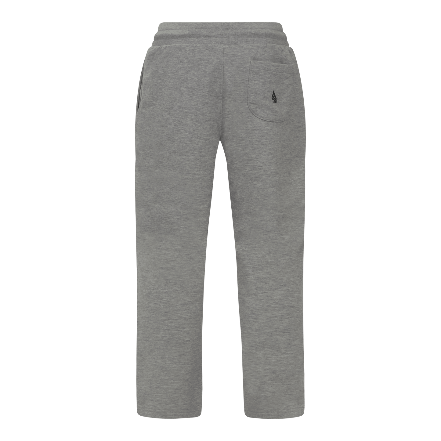 Regular Fit Jogger in Midweight Cotton with Small Silicon Logo - Gisada.com