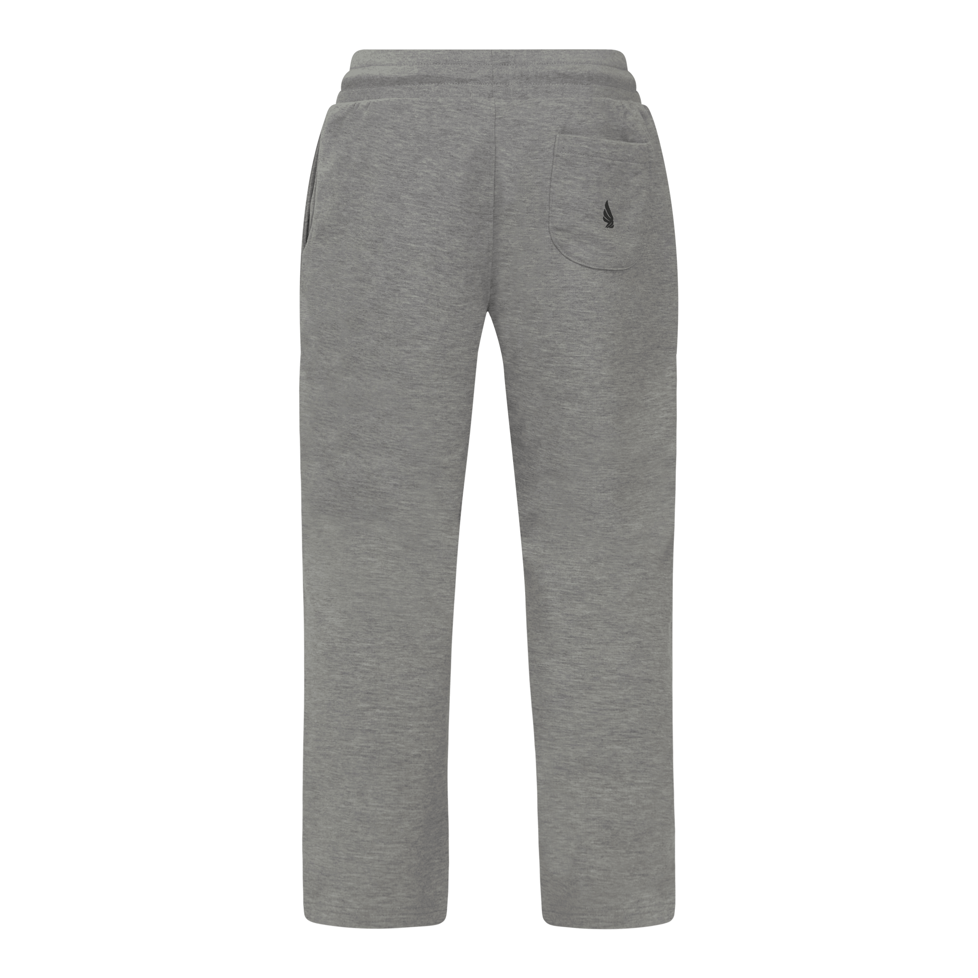 Regular Fit Jogger in Midweight Cotton with Small Silicon Logo - Gisada.com