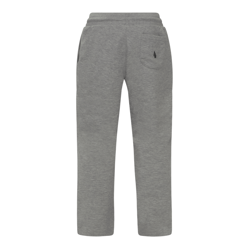 Regular Fit Jogger in Midweight Cotton with Small Silicon Logo