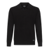 Regular Fit Knit Polo Shirt with Johnny Collar - Gisada.com