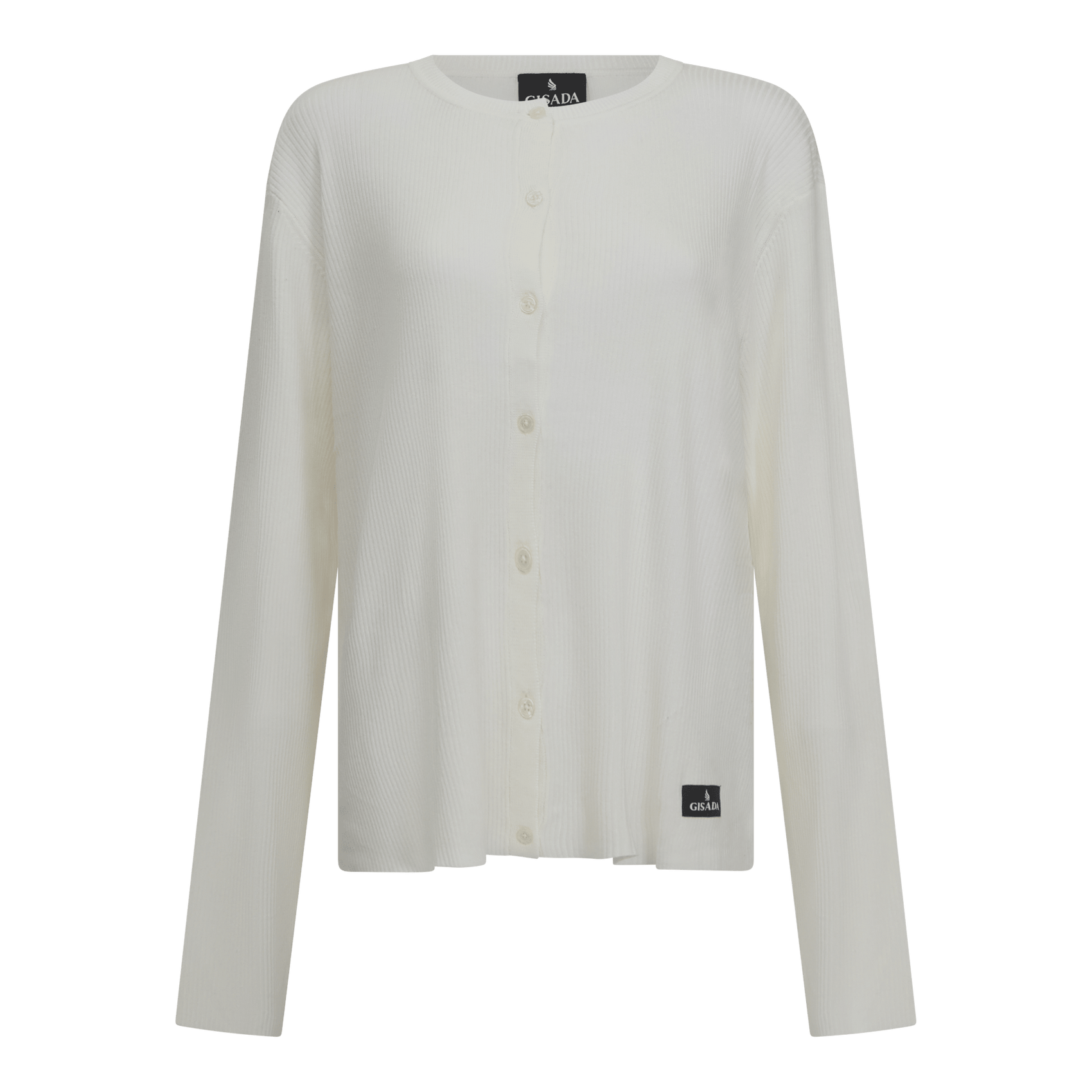 Regular Fit Knit Shirt with Gisada Patch Logo - Gisada.com