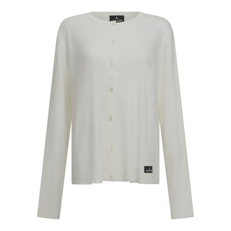 Regular Fit Knit Shirt with Gisada Patch Logo - Gisada.com