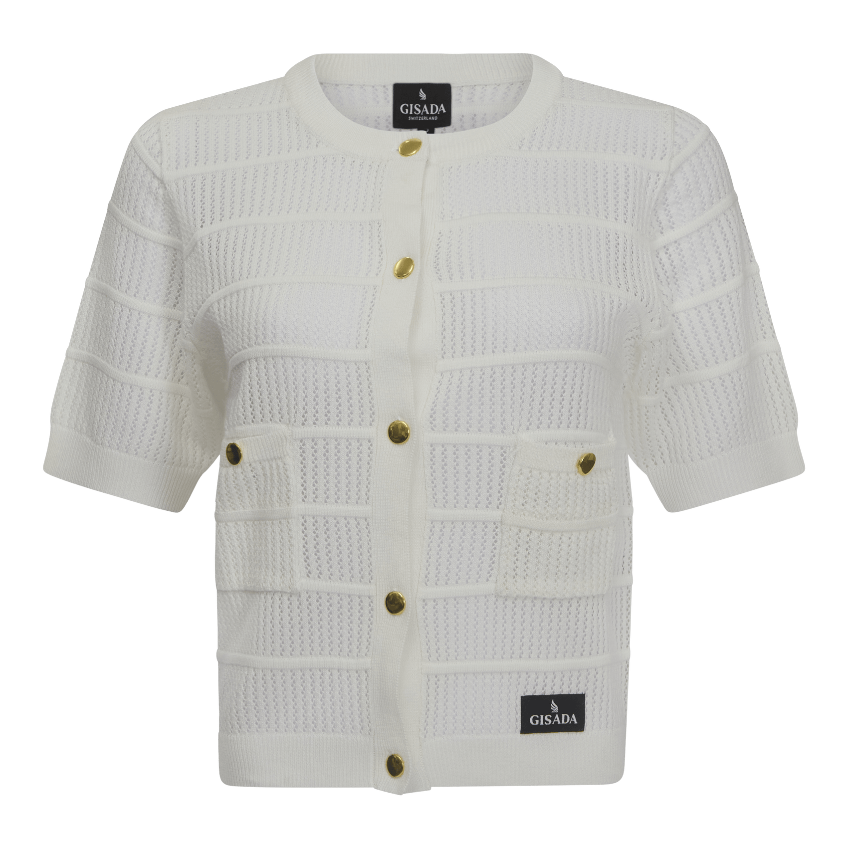 Regular Fit Pointelle Cardigan - Gisada.com