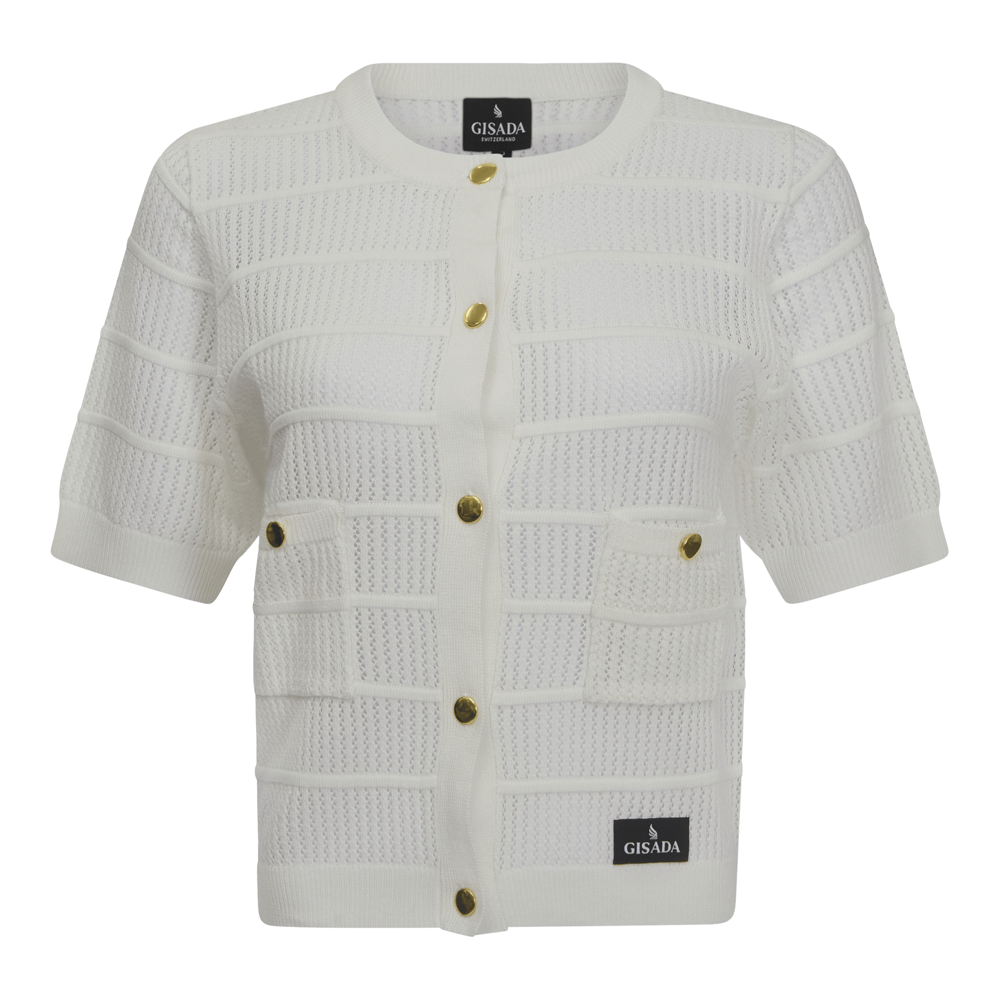 Regular Fit Pointelle Cardigan - Gisada.com