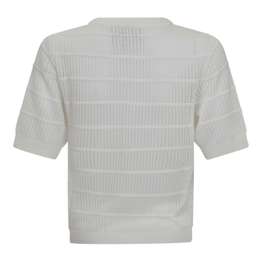 Regular Fit Pointelle Cardigan - Gisada.com