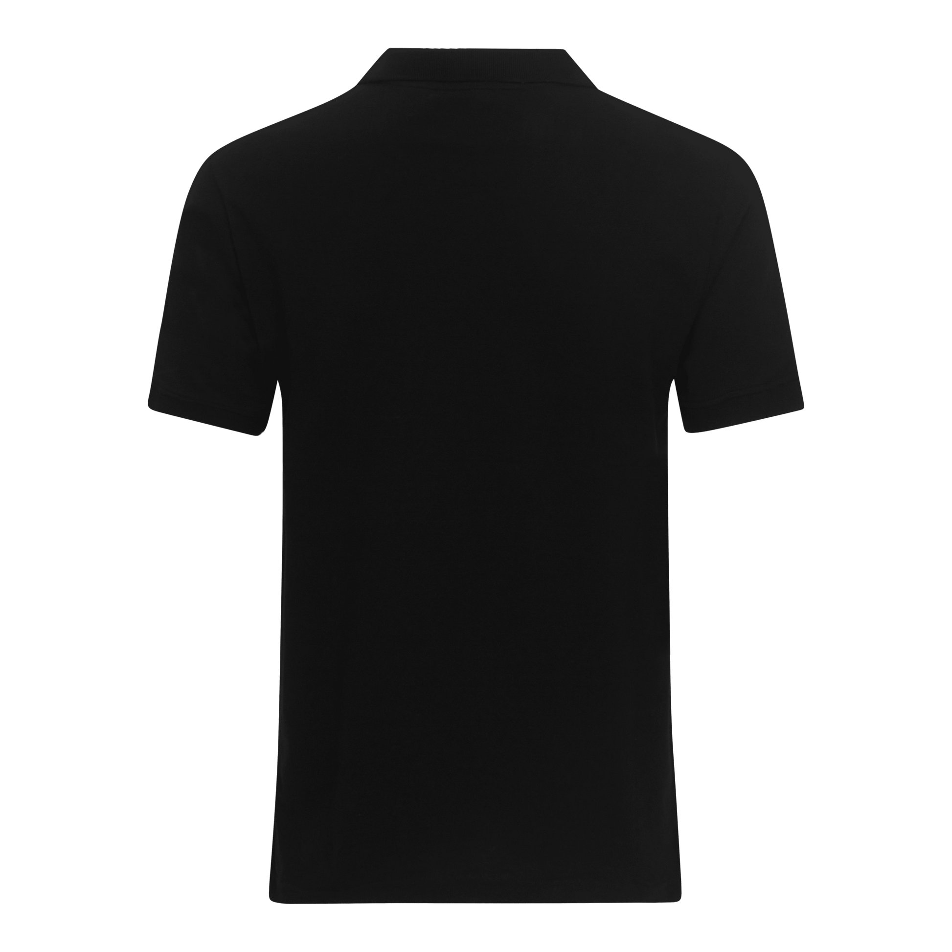 Regular Fit Polo in Cotton Piquet with 3D Embroidered Logo - Gisada.com