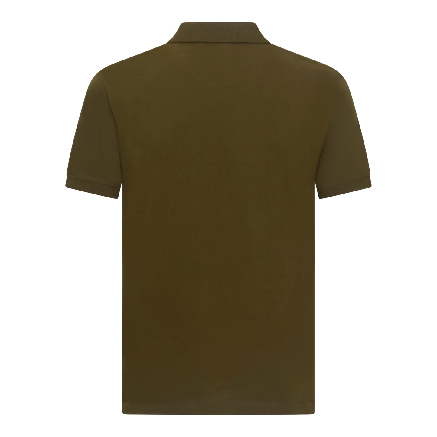 Regular Fit Polo in Cotton Piquet with 3D Embroidered Logo - Gisada.com