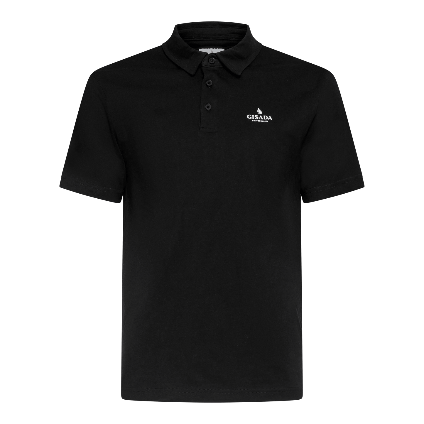 Regular Fit Polo in Jersey Cotton with 3D Logo Silicon Print - Gisada.com