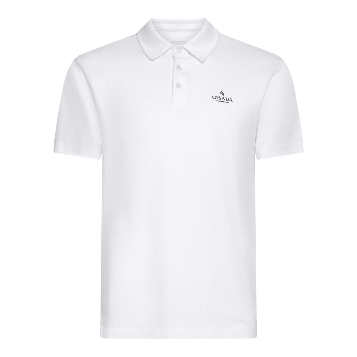 Regular Fit Polo in Jersey Cotton with 3D Logo Silicon Print - Gisada.com