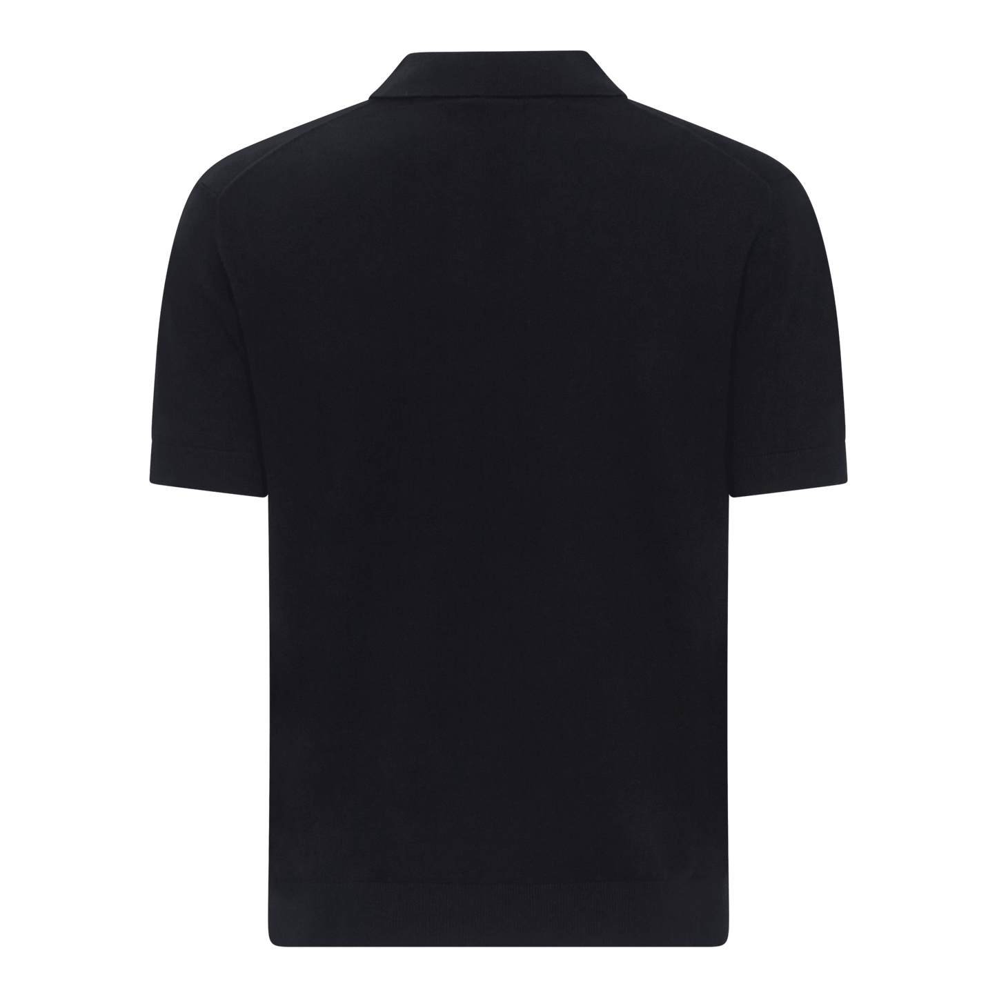 Regular Fit Premium Cotton Knit Polo with Patch Label - Gisada.com