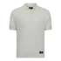 Regular Fit Premium Cotton Knit Polo with Patch Label - Gisada.com
