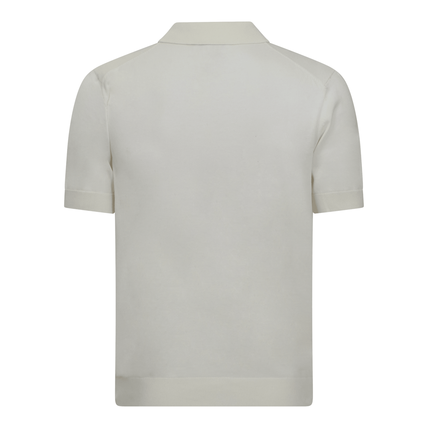 Regular Fit Premium Cotton Knit Polo with Patch Label - Gisada.com