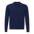 Regular Fit Premium Cotton Long Sleeve Knit Polo with Patch Label - Gisada.com