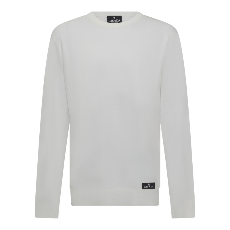 Regular Fit Round Neck Pullover - Gisada.com