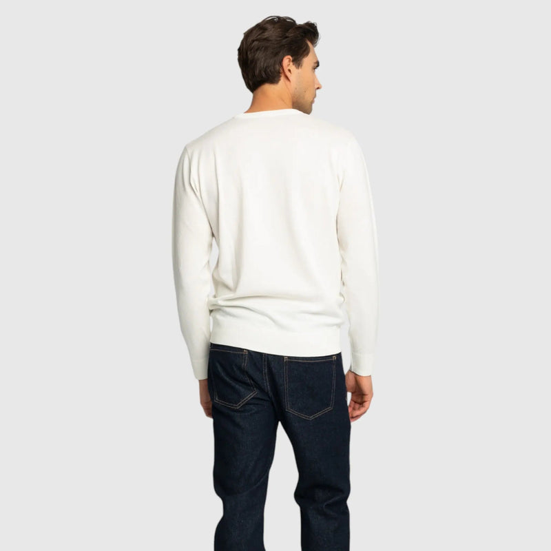 Regular Fit Round Neck Pullover - Gisada.com