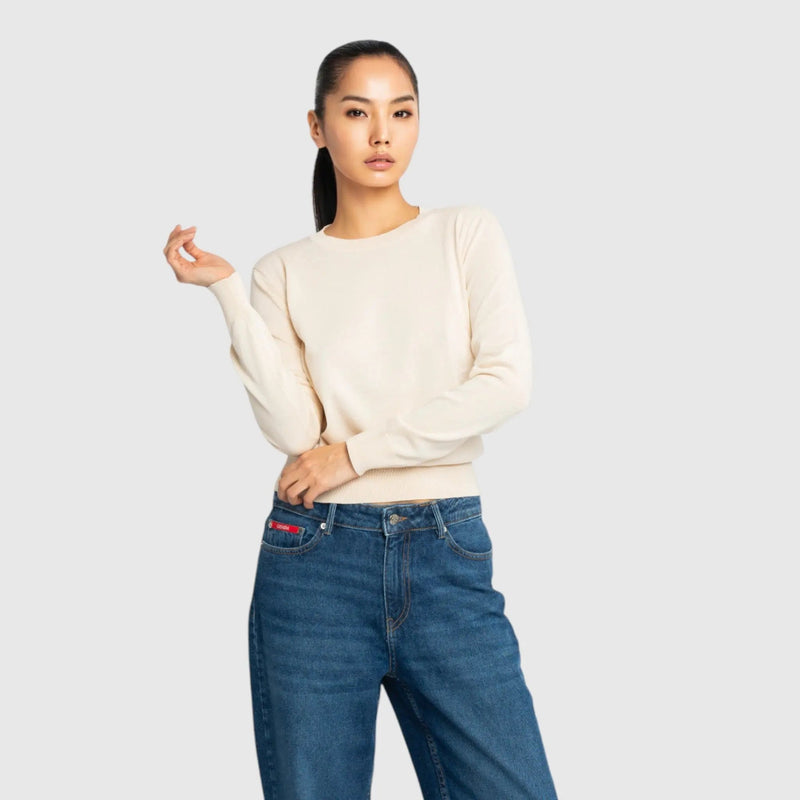 Regular Fit Round Neck Pullover - Gisada.com
