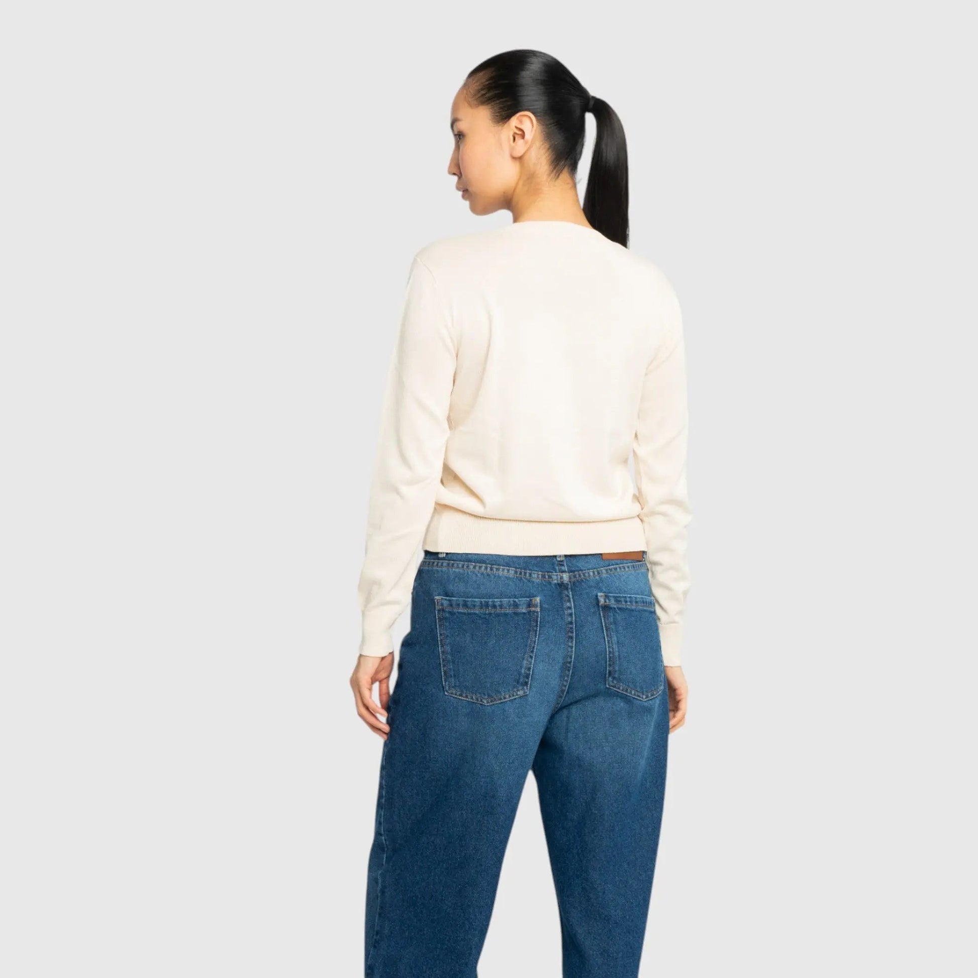 Regular Fit Round Neck Pullover - Gisada.com