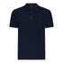 Regular Fit Short Sleeves Polo in Luxe Interlock Piquet with Embroidery Gisada Logo - Gisada.com