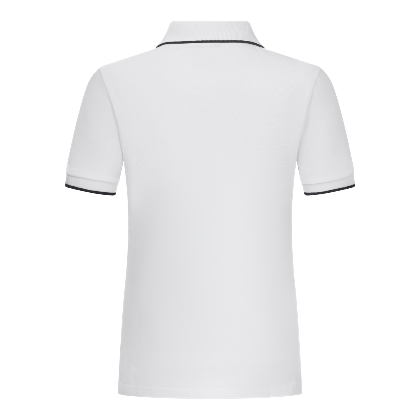 Regular Fit Short Sleeves Polo in Premium Cotton with Contrast - Gisada.com