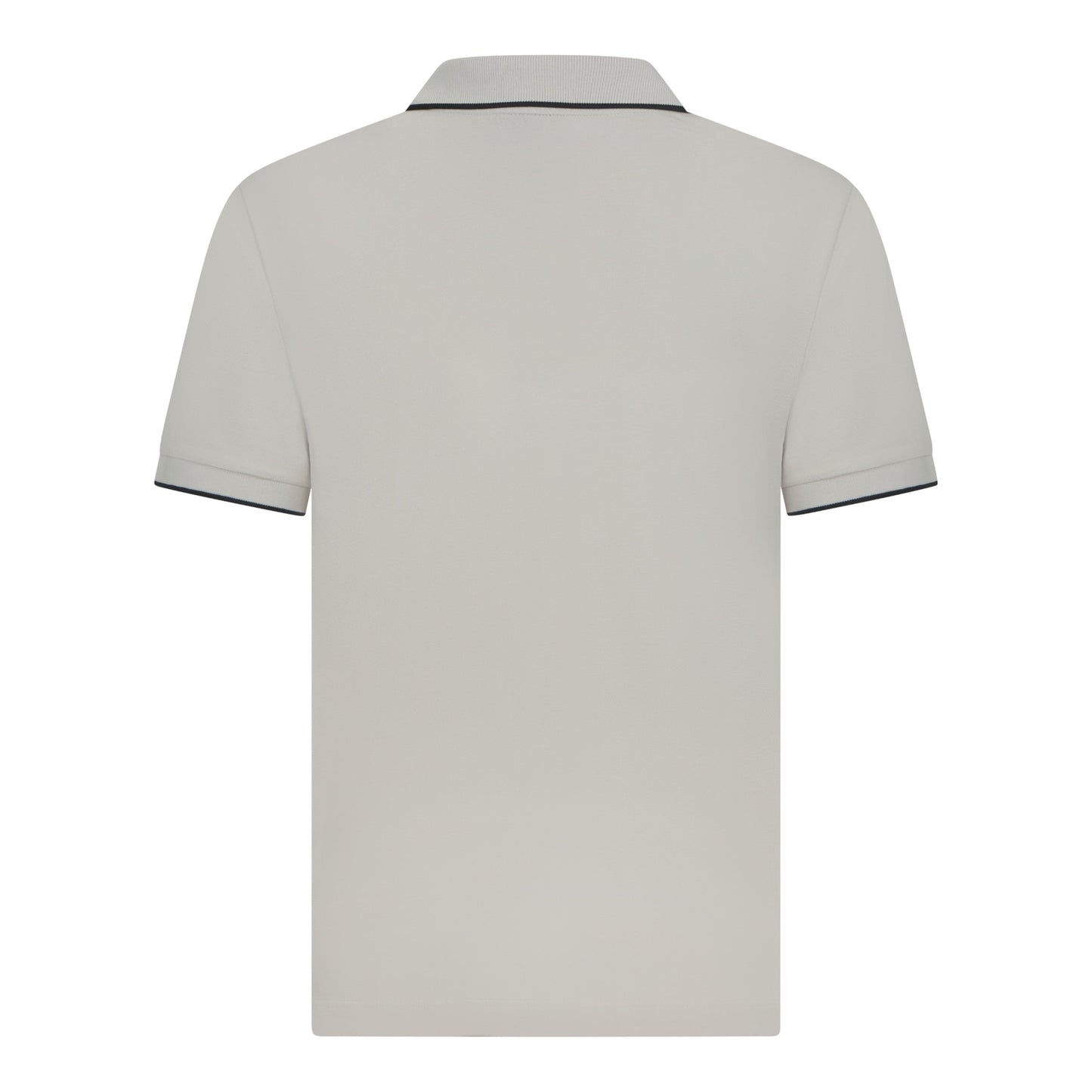 Regular Fit Short Sleeves Polo in Premium Cotton with Contrast - Gisada.com