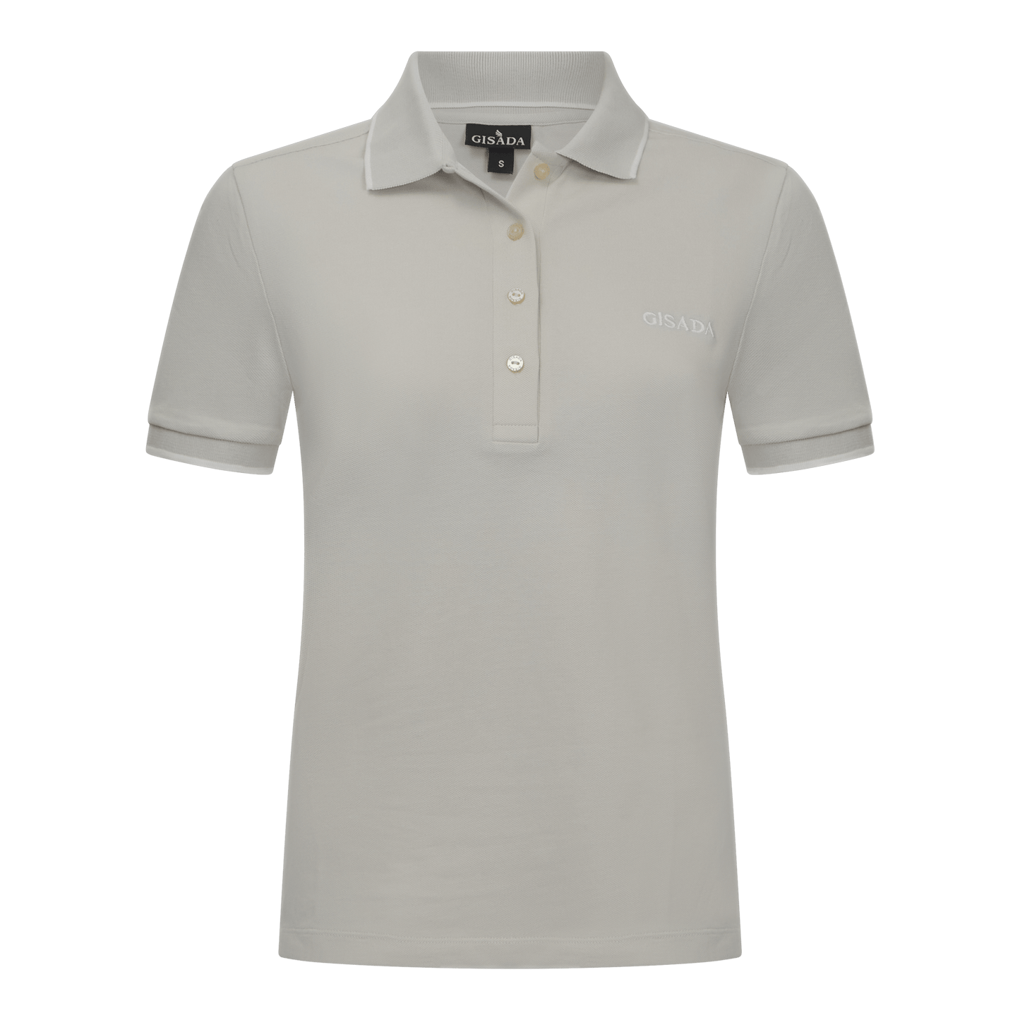 Regular Fit Short Sleeves Polo in Premium Cotton with Contrast - Gisada.com