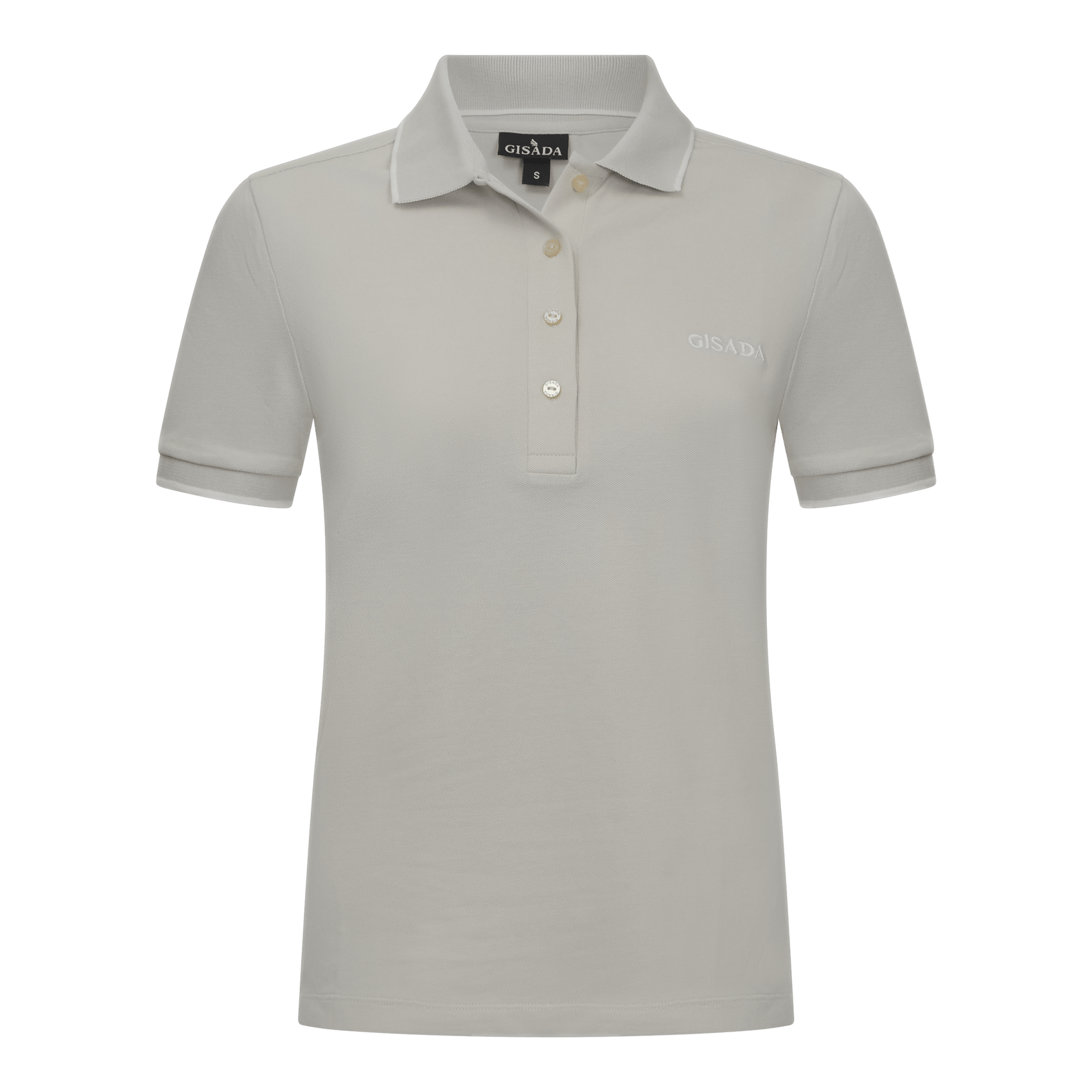 Regular Fit Short Sleeves Polo in Premium Cotton with Contrast - Gisada.com