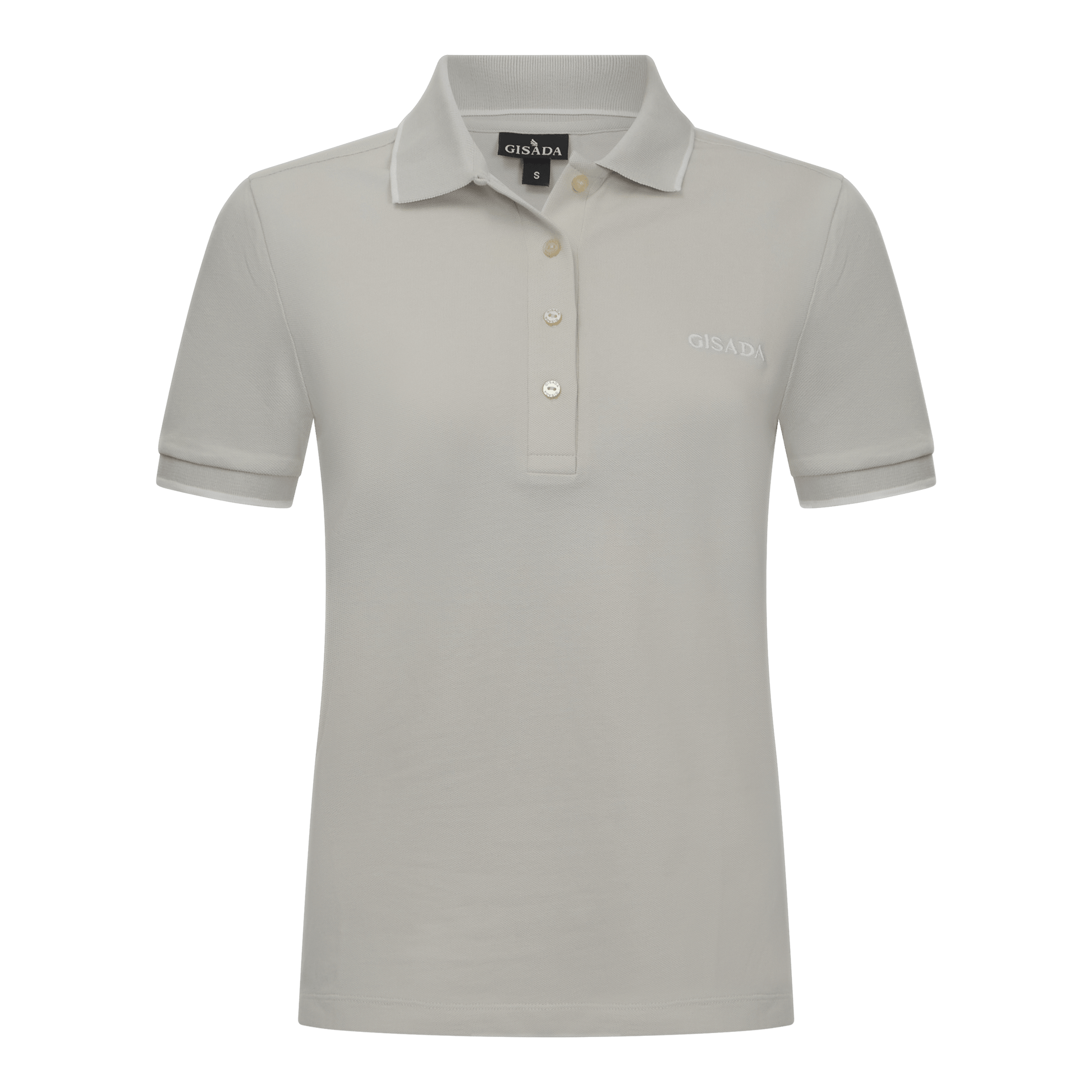 Regular Fit Short Sleeves Polo in Premium Cotton with Contrast - Gisada.com