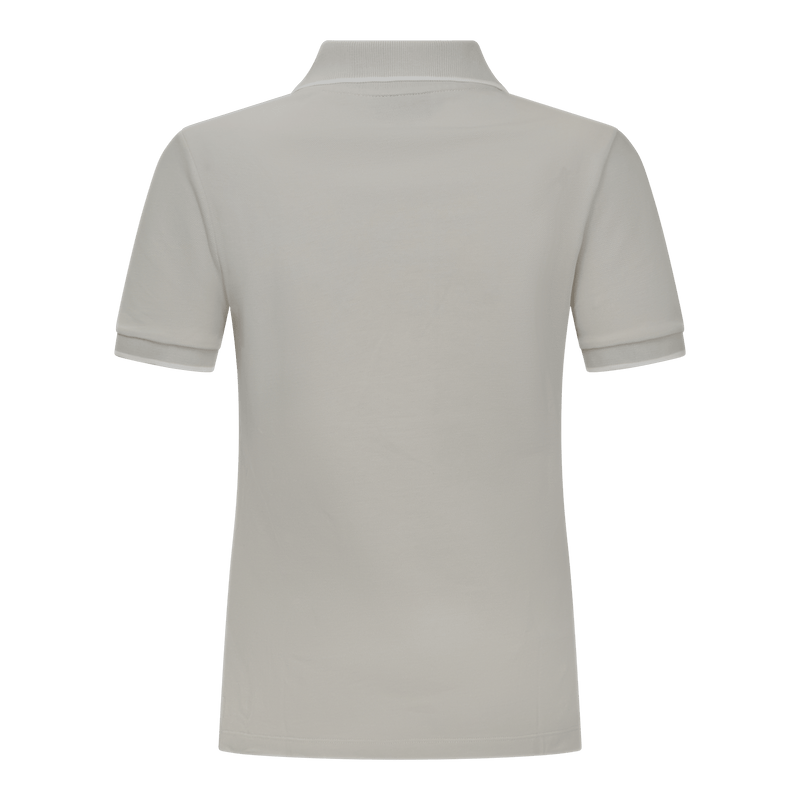 Regular Fit Short Sleeves Polo in Premium Cotton with Contrast - Gisada.com