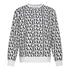 Regular Fit Sweatshirt in Midweight Cotton with Allover Print - Gisada.com