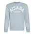 Regular Fit Sweatshirt in Midweight Cotton with Flock Print - Gisada.com