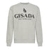 Regular Fit Sweatshirt in Midweight Cotton with Logo Puff Print - Gisada.com