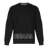 Regular Fit Sweatshirt in Midweight Cotton with Puff Print - Gisada.com