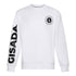 Regular Fit Sweatshirt in Midweight Cotton with Silicon Print - Gisada.com