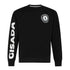 Regular Fit Sweatshirt in Midweight Cotton with Silicon Print - Gisada.com