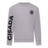 Regular Fit Sweatshirt in Midweight Cotton with Silicon Print - Gisada.com