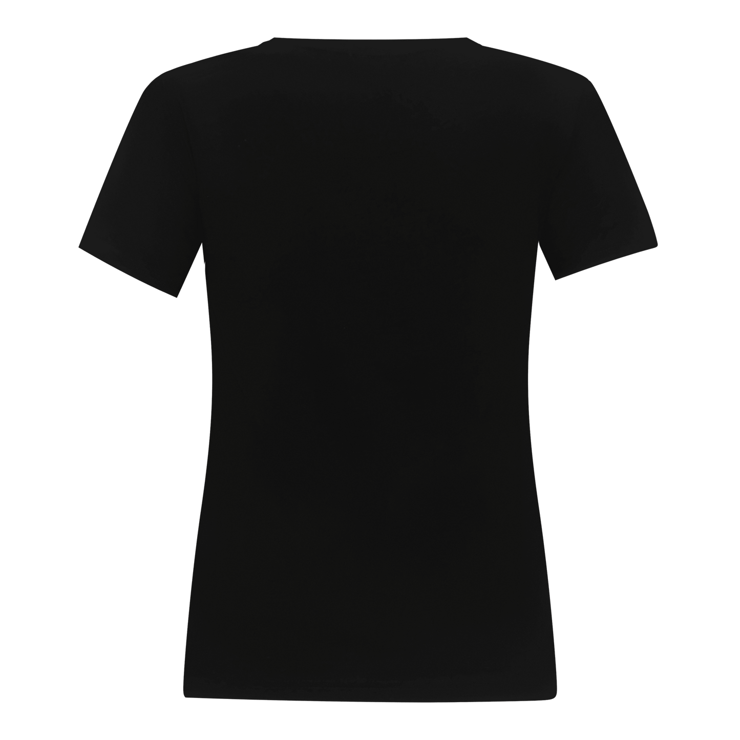 Regular Fit T-Shirt in Jersey Cotton with Cursive Silicon Print - Gisada.com