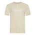 Regular Fit T-Shirt in Jersey Cotton with Flock Logo - Gisada.com
