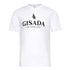 Regular Fit T-Shirt in Jersey Cotton with Flock Logo - Gisada.com