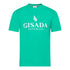Regular Fit T-Shirt in Jersey Cotton with Flock Logo - Gisada.com