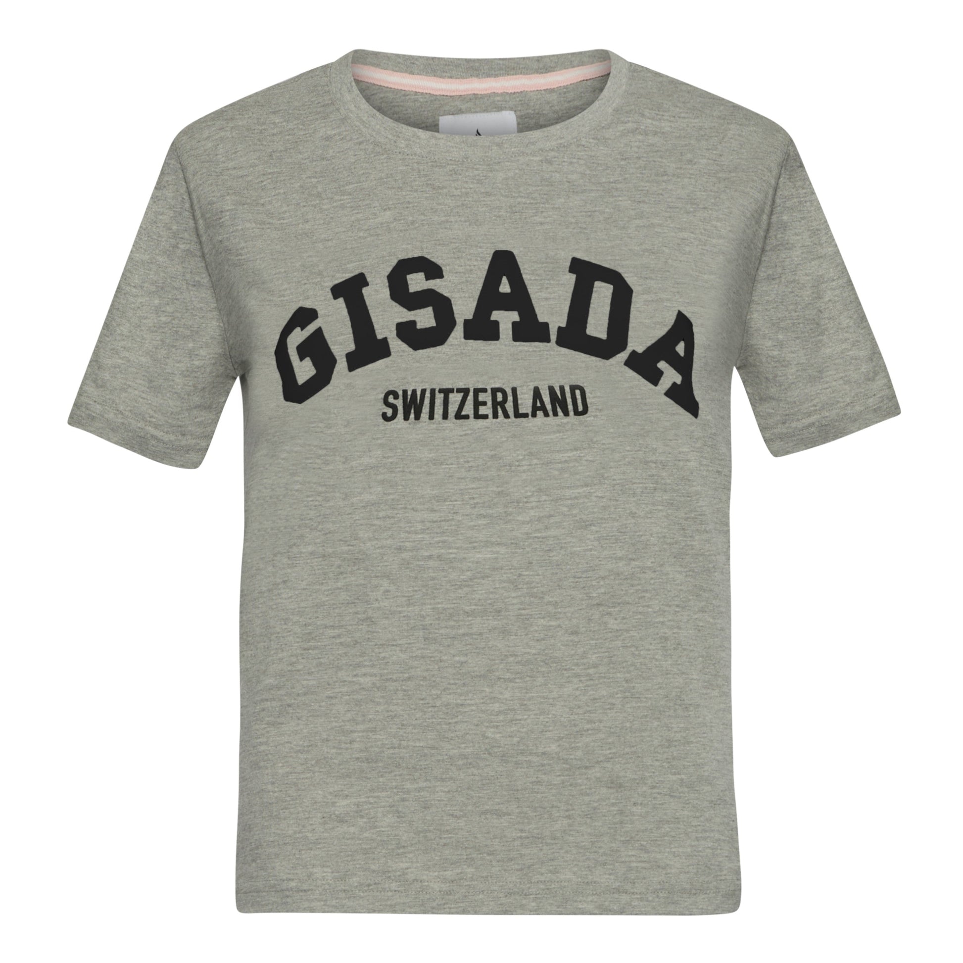 Regular Fit T-Shirt in Jersey Cotton with Puff Print - Gisada.com