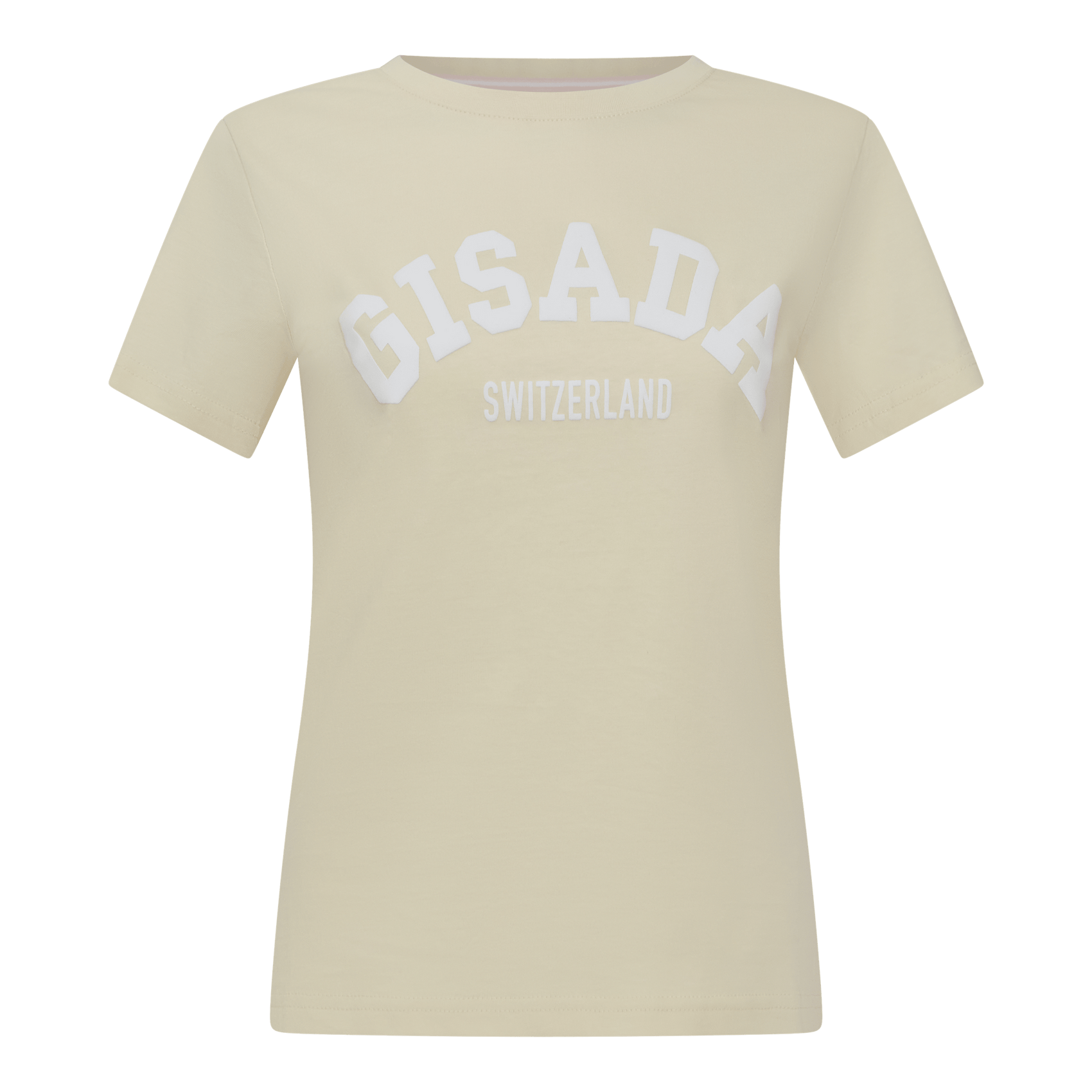 Regular Fit T-Shirt in Jersey Cotton with Puff Print - Gisada.com
