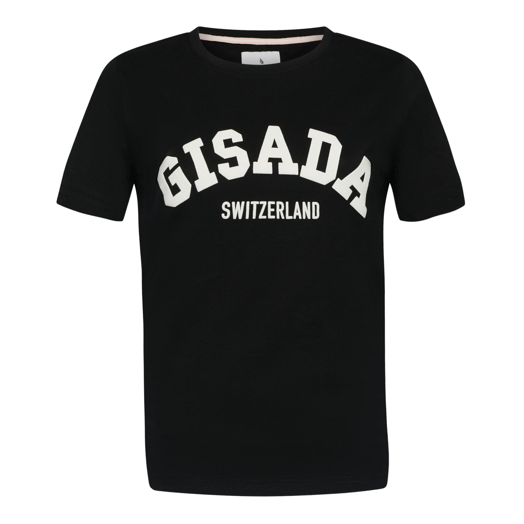 Regular Fit T-Shirt in Jersey Cotton with Puff Print - Gisada.com