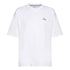 Regular Fit T-Shirt in Jersey Cotton with Small Silicon Logo - Gisada.com