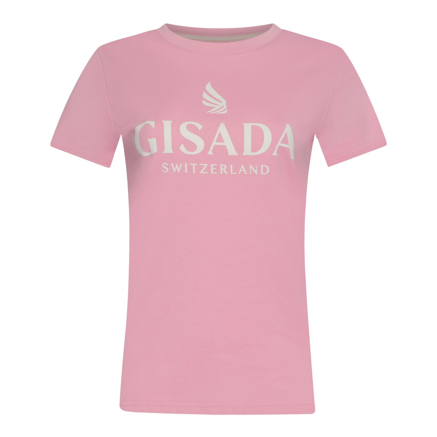 Regular Fit T-Shirt in Jersey Cotton with Small Silicon Logo - Gisada.com