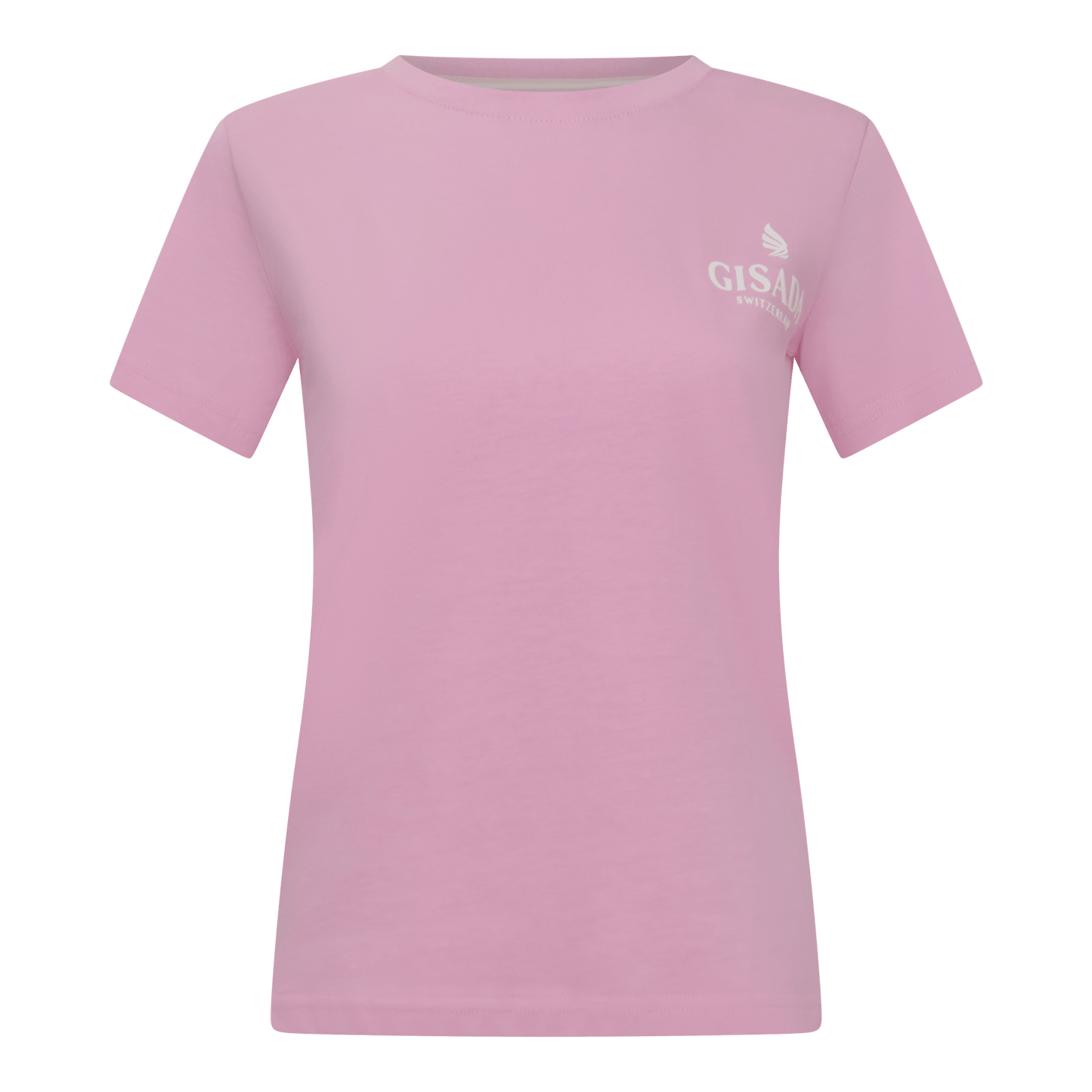 Regular Fit T-Shirt in Jersey Cotton with Small Silicon Logo - Gisada.com
