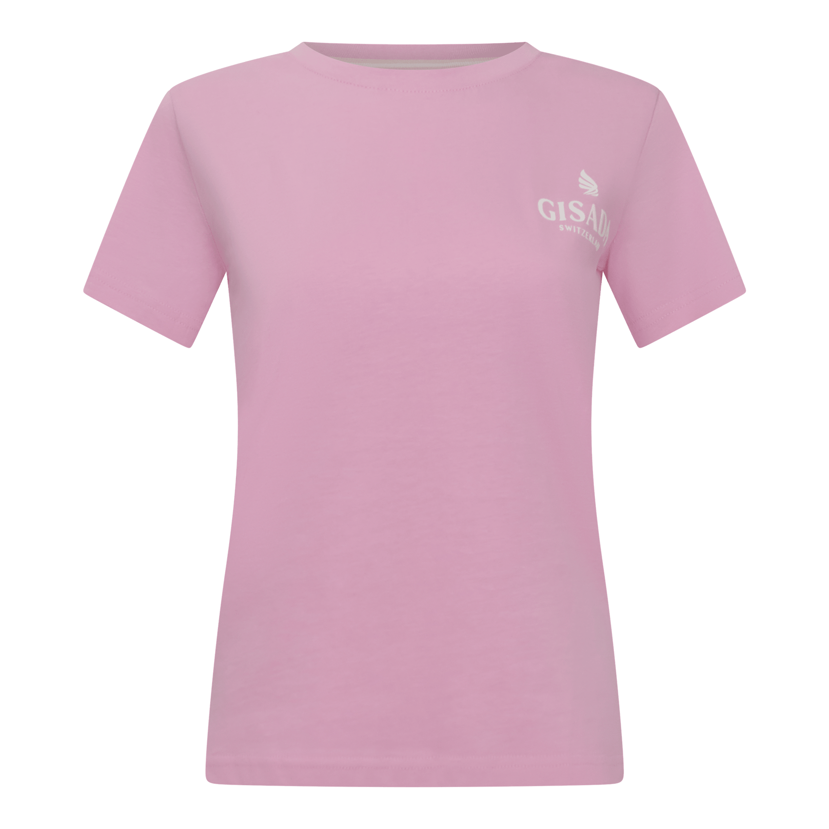 Regular Fit T-Shirt in Jersey Cotton with Small Silicon Logo - Gisada.com